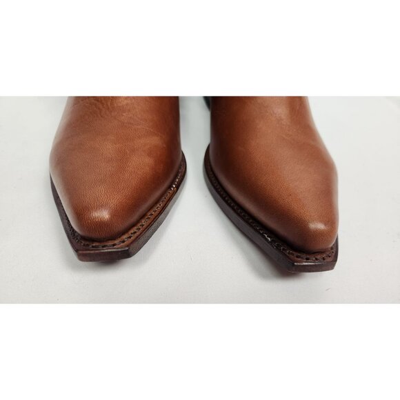 Ranch Road Boots Women's Sz. 9D Scarlett Zip Cognac Western Boots - Picture 4 of 12